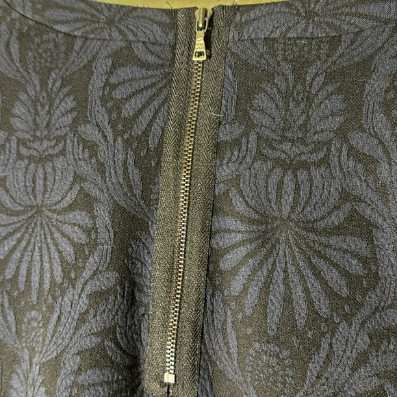 Long Sleeve LOFT Dress Navy and Black Small - Picture 7 of 8